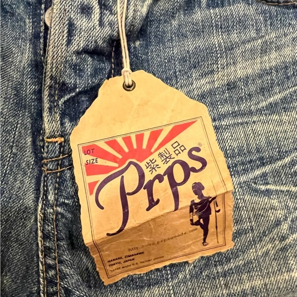 Vintage Prps Sz 27 LolaBell Bermuda Jean Mens Shorts NEW Jorts - Picture 4 of 16